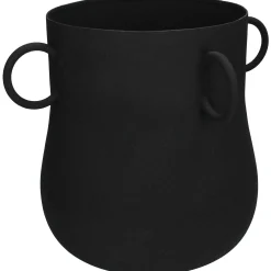 Sfeermakers|ohgreen Planter ijzer zwart 32x32x26.5cm