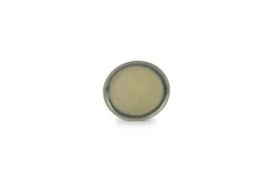 Servies|ohgreen Plat bord 22x20cm groen/grijs flint