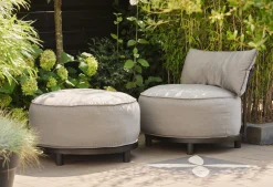 Tuinmeubelen|ohgreen Poef/voetbank Emma rond