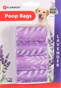 Verzorging|ohgreen Poepzakjes lavender - 4x15st