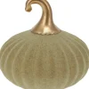 Sfeermakers|Herfst|ohgreen Pompoen in glas beige 10cm