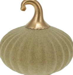 Sfeermakers|Herfst|ohgreen Pompoen in glas beige 10cm