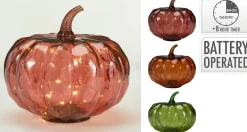 Sfeermakers|Herfst|ohgreen Pompoen met led 17cm