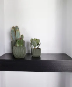 Potten En Vazen|ohgreen Pot bol groove 8x7