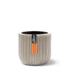 Potten En Vazen|ohgreen Pot bol Groove 17x15