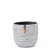 Potten En Vazen|ohgreen Pot bol Rib 9x8