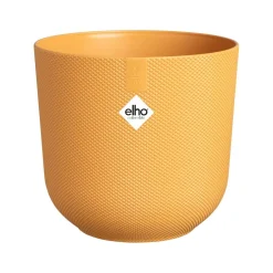 Potten En Vazen|Ecocheques|ohgreen Pot jazz rond 14cm amber geel