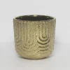 Potten En Vazen|ohgreen Pot plating gold 14x13cm