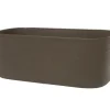 Kunststof|Ecocheques|ohgreen Pot Respect balkonbak met reservoir 50x17h19 taupe