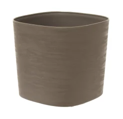 Kunststof|Ecocheques|ohgreen Pot Respect met reservoir 40x40h30 taupe
