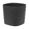 Kunststof|Ecocheques|ohgreen Pot Respect met reservoir 40x40h30 zwart-antraciet