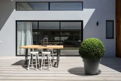 Kunststof|Ecocheques|ohgreen Pot rond happy met wielen 50h 41 antraciet