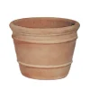 Aardewerk|ohgreen Pot terracota whitewash d26h20