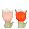 Sfeermakers|ohgreen Pot tulp rood - l8xb9xh13,5cm