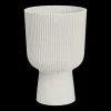 Potten En Vazen|Ecocheques|ohgreen Pot vibes fold coupe 14cm zijdewit