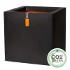 Kunststof|Ecocheques|ohgreen Pot vierkant ii 30x30x30 zwart