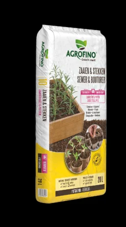 Bodemverbetering|Ecocheques|ohgreen Potgrond voor zaaien en stekken 20l