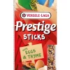 Vogels Voeding|ohgreen Prestige sticks kleine parkieten met ei & tijm - 2 stuks 60g