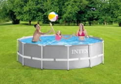 Zwemmen|ohgreen Prism frame premium pool set 366x99cm