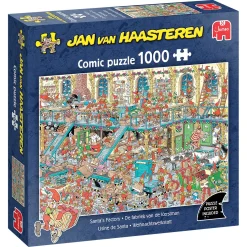 Puzzel|ohgreen Puzzel xms jvh santa's factory 1000