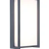 Verlichting|Ecocheques|ohgreen Qubo wandlamp donkergrijs led 17.3w