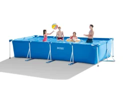 Zwemmen|ohgreen Rechthoekig frame pool set 450x220x84cm