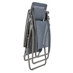 Tuinmeubelen|ohgreen Relaxfauteuil en accessoires set - Zen Edition - Silex grey