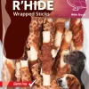 Hond Voeding|ohgreen R'hide duck wrapped stick 7/8mm 6cm 15st 100gr