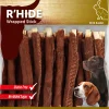 Hond Voeding|ohgreen R'hide stokjes omwikkeld met konijn 7/8mm 12cm 28-32st 350gr