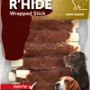 Hond Voeding|ohgreen R'hide stokjes omwikkeld met konijn 7/8mm 6cm 15st 100gr