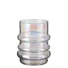 Potten En Vazen|ohgreen Riga vaas glas parelmoer - h22xd18cm