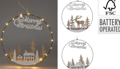Thema Cosy|Deco Verlichting Binnen|ohgreen Ring 40cm met led wit