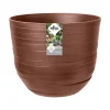 Kunststof|Ecocheques|ohgreen RINGS ROND 30CM ROESTBRUIN