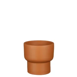 Potten En Vazen|ohgreen Riva pot rond terra - h14xd15cm