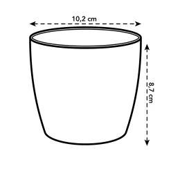 Ecocheques|Potten En Vazen|ohgreen Rond 9,5cm