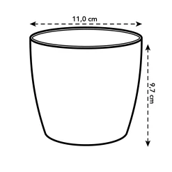 Ecocheques|Potten En Vazen|ohgreen Rond mini 10,5cm