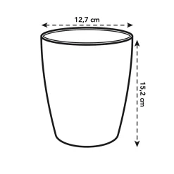 Ecocheques|Potten En Vazen|ohgreen Rond orchidee 12,5cm