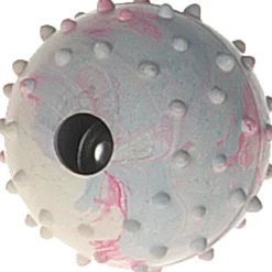 Speelgoed|ohgreen Rubber bal met bel 50mm