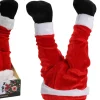 Kerstdecoratie|ohgreen Santa benen met beweging