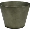 Metaal|ohgreen Schaal zink vintage groen d31h21