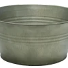 Metaal|ohgreen Schaal zink vintage groen d23h11