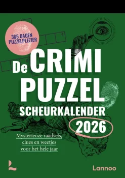 Kalenders|ohgreen Scheurkalender crimi puzzel 2026