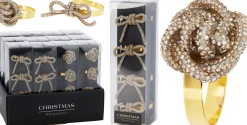 Feesttafel|ohgreen Servetring set van 4 stuks