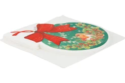 Thema Classic|Feesttafel|ohgreen Servetten tartan bird in xmas ball 3 ply