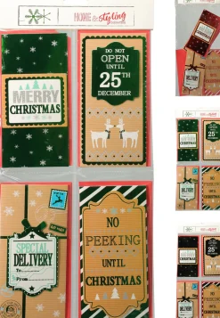Cadeaupapier-En Linten|ohgreen Set met envelop en kaartjes