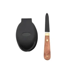 Koken|ohgreen Set oestermes en handbeschermer