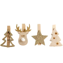 Kerstdecoratie|ohgreen Set van 6 clips