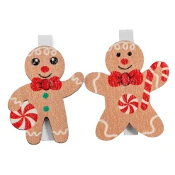 Kerstdecoratie|ohgreen Set van 6 clips