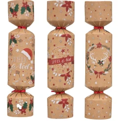 Cadeaupapier-En Linten|ohgreen Set van 6 crackers