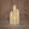 Deco Verlichting Binnen|ohgreen Set van 7 druipende LED kaarsen
